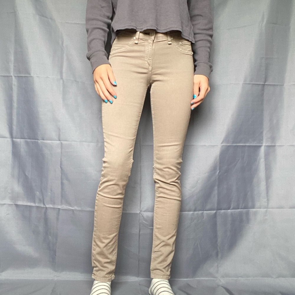 Rag And Bone Jean Size 26 Tan Beige Legging Jeans